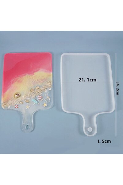 Generic قالب تقديم من السيليكون على شكل فن الراتينج