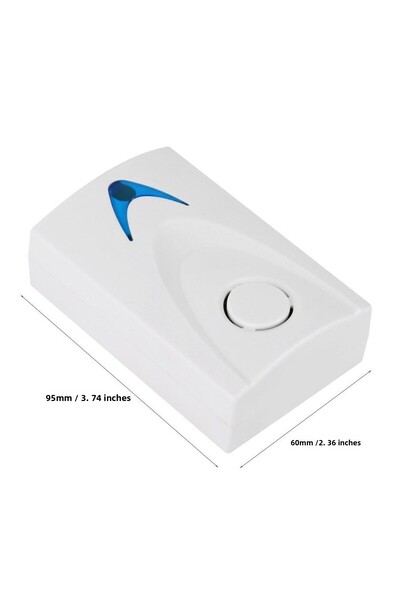 Choice جرس باب لاسلكي LED جديد جرس باب منزلي ذكي 32 أغنية إنذار ذكي أمان منزل...