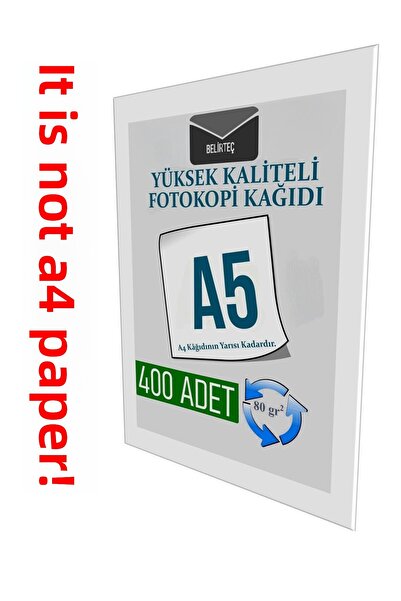 Doğasever 400 A5 Copy Paper