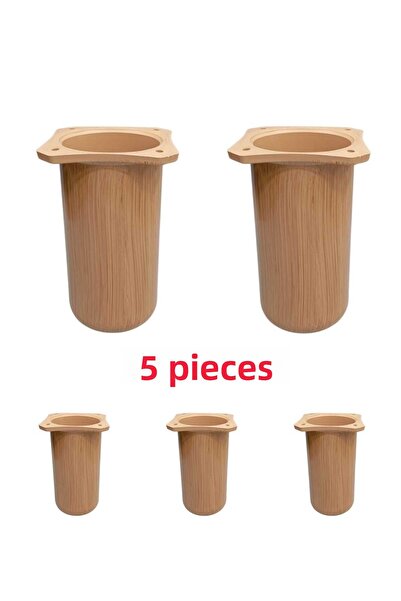 ARON (5 ΤΕΜΑΧΙΑ) ΠΟΔΙΑ BOHEM 15CM ΠΛΑΣΤΙΚΑ ΞΥΛΙΝΑ ΜΕ ΣΧΕΔΙΑ ΚΟΜΟΔΙΝΟ ΚΟΝΣΟΛΑ ...