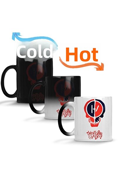 Baskı Dükkanı كوب بورسلين سحري من توينتي وان بايلوتس