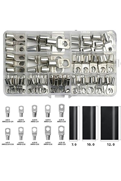 Choice 240 قطعة 200/100/90/60 قطعة محطات كهربائية SC لعروات الكابلات حلقة نحا...