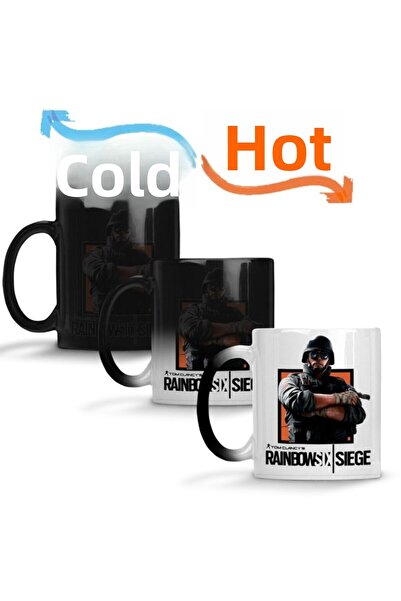 Baskı Dükkanı Rainbow Six Siege Thermite - كوب بورسلين سحري