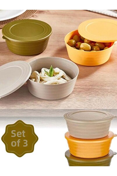 CANSU HOME 3-pack Storage Container