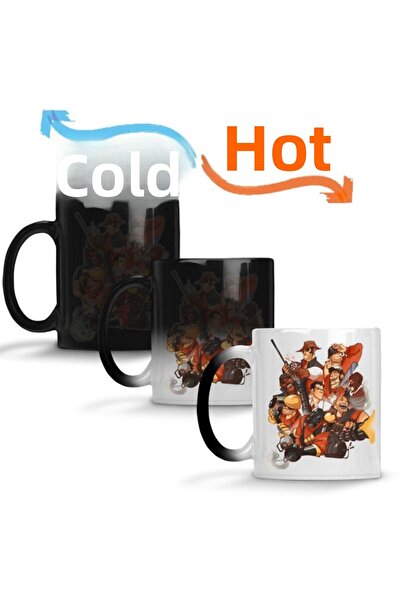 Baskı Dükkanı كوب تيم فورتريس 2 ريد تيم ماجيك كوب بورسلين