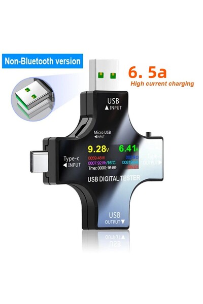 Choice1 جهاز اختبار USB بدون بلوتوث من النوع C PD مقياس السعة الرقمي 8 أمبير ...