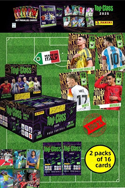 TOYFEST بانيني أدرينالين توب كلاس - بطاقات التداول الرسمية لعام 2025 - 2 عبوة...