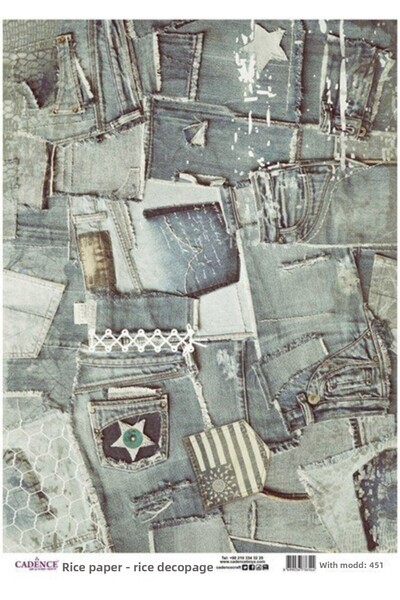 Cadence ورق ديكوباج نحاس موديل 481