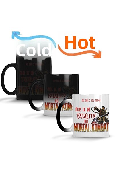 Baskı Dükkanı مورتال كومبات (2) كأس الكأس السحري بورسلين