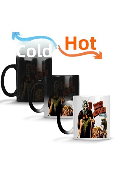 Baskı Dükkanı كوب روبوت مونستر السحري من البورسلين