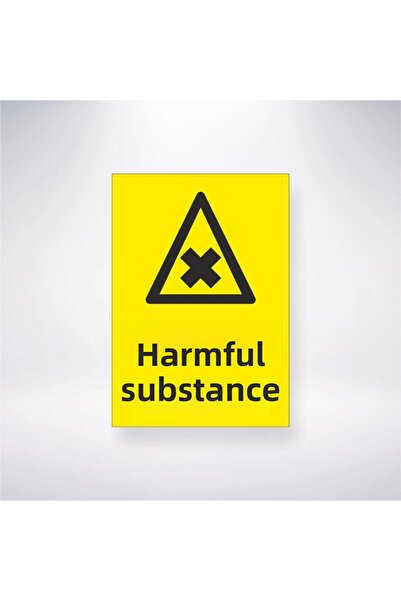 Reysa Tasarım Harmful Substance Sticker 20X28 cm