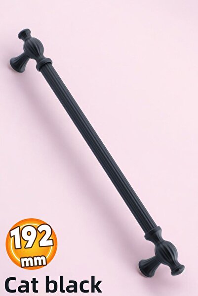 Badem10 Mânere din metal negru - Mânere pentru uși dulap dulap sertar bucătăr...