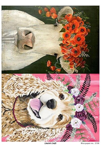 ehobici Lineart Brass Decopage Paper Model - 2138