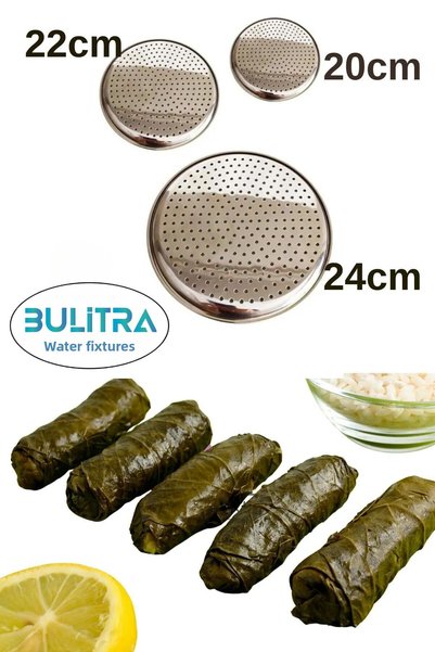BULİTRA Su Armatürleri Wrapped Stuffed Pot Cover Anti-Stick Leaf Wrapping Cooking Apparatus (3 Pieces)
