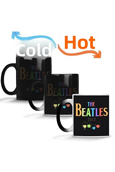 Baskı Dükkanı كوب البيتلز السحري من البورسلين