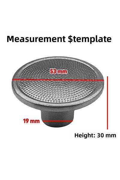 Badem10 Mâner din metal cromat lucios - Dulap cu butoane Festiva - Capac superior și mâner pentru sertarul bucătăriei