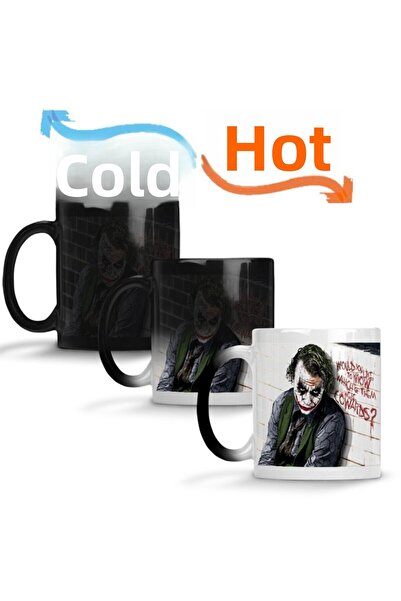 Baskı Dükkanı Joker Magic Porcelain Mug Cup