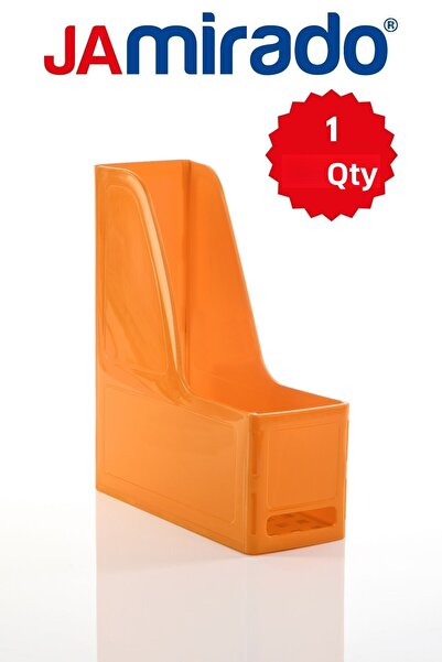 Jamirado MG 101 A4 المفكك من البلاستيك العمودي لعلبة المجلدات، صندوق تخزين منظم للتخزين