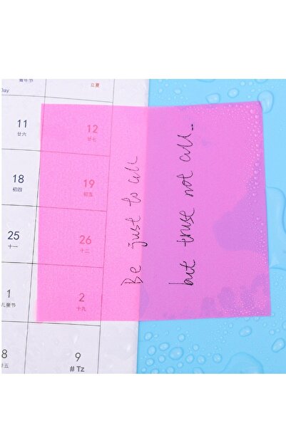 Vox Art Transparent Post-it Adhesive Note Paper 200 Pieces 4 Colors