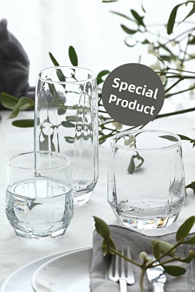 LAV Diamond 18 Piece Glass Set