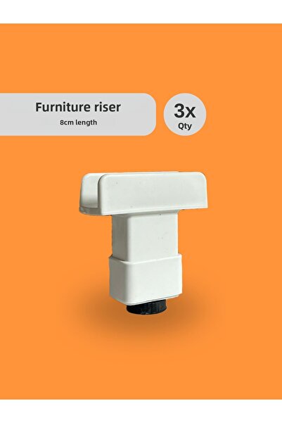 BAGAX 8 cm Riser Furniture Leg 3 Pieces Price.
