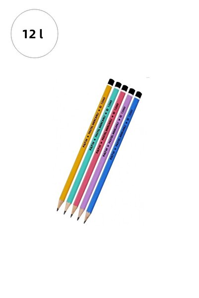 Fatih Cornered Coral Pastel Colored Pencil