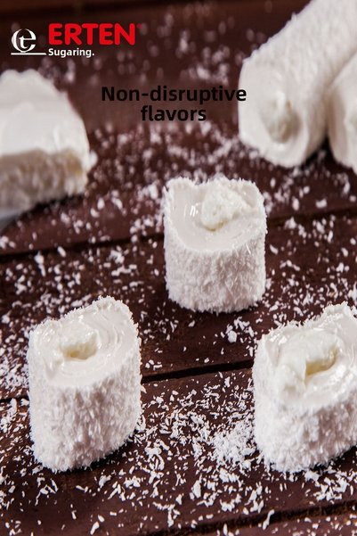 Erten Şekerleme Günlük Sultan Manda Turkish Delight with Cream 500 Gr Afyon L...
