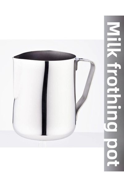 Viyalente Stainless Steel Coffee Milk Frothing Pot 500 ml