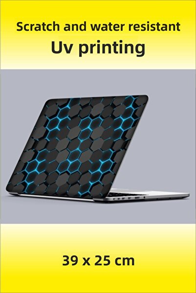 ENGINPRINT Αυτοκόλλητο με υφή εκτύπωσης UV Προστατευτικό κάλυμμα Macbook για ...