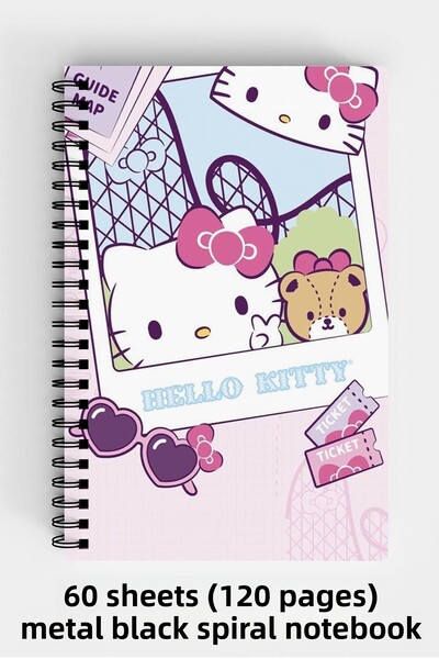 Anime Marketi تصميم شخصيات سانريو دفتر ملاحظات ذو غلاف صلب مقاس A5 مكون من 12...