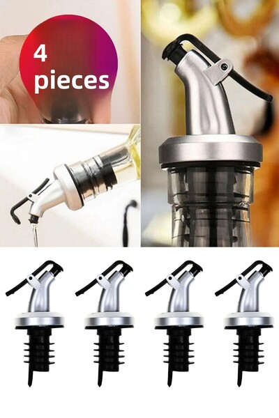 Jenisa Non-Spill Lid Bottle Tip Service Apparatus Dropper Oil Pot Stopper Stopper Discharger