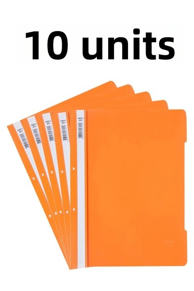 Artlantis 10 bucăți dosare cu spiră portocalie A4 1 pachet dosare cu spiră de...