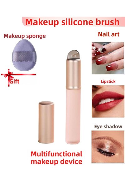 Melien Silicone Lipstick Lip Eye Nail Brush Plump Smooth Painting Apparatus E...