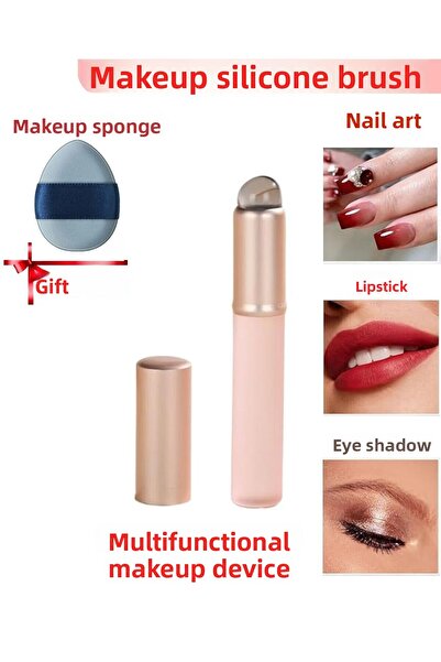 Melien Silicone Lipstick Lip Eye Nail Brush Plump Smooth Painting Apparatus E...