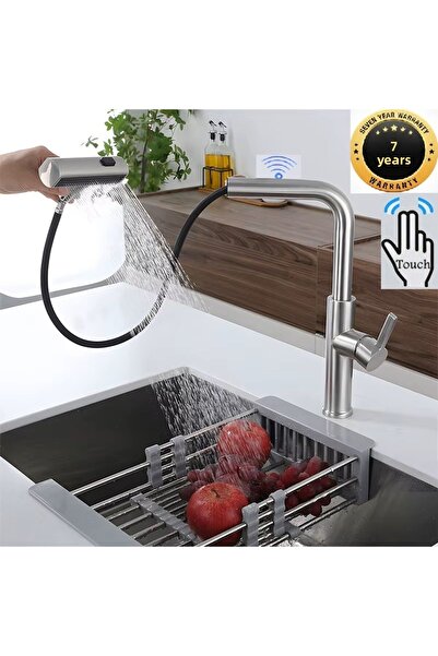 OEM صنبور حوض المطبخ باللمس - 3 وظائف، صنبور حلزوني