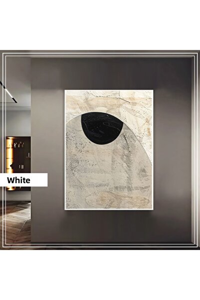 Harikabirev HARİKABİREV | 02 MODEL BOHO ABSTRACT DE CULOARE GREY-CREAM | TABL...