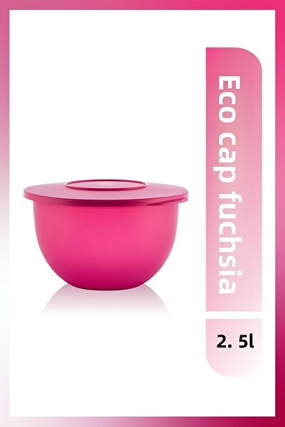 Tupperware 2.5 L Fuchsia Eco Refrigerator Storage Container