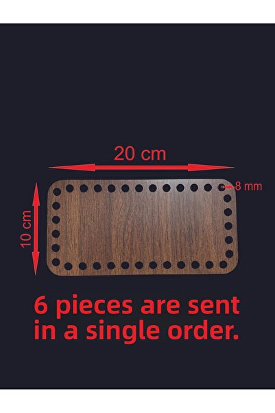 ASUDE HEDİYELİK سلة خشب الجوز مقاس 20 × 10 سم، صينية من الخيزران، لوحة شبكية،...