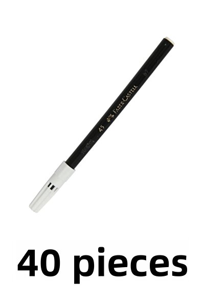 Faber Castell 40 قلمًا أسودًا