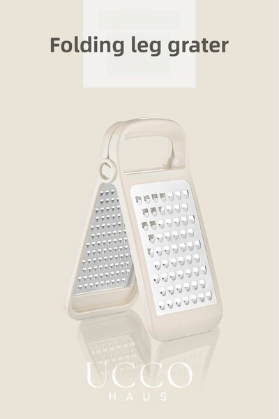 UCCO مبشرة بيضاء قابلة للطي من الفولاذ المقاوم للصدأ ذات وجهين، مبشرة مطبخ عم...