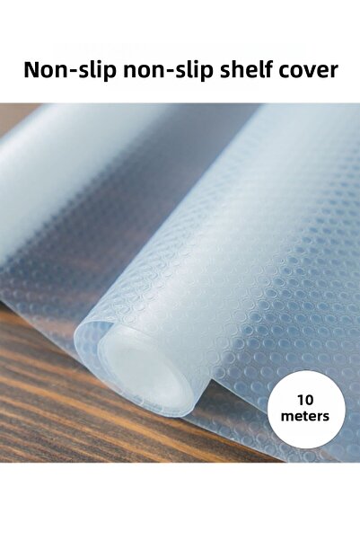 Pazar Kapısı Ева 45 см x 10 метра противоплъзгащ се рафт за шкаф и чекмедже с противоплъзгащо покритие