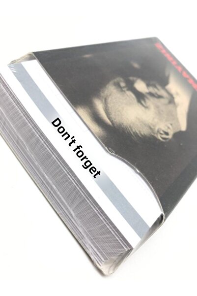 Gıpta Ataturk Patterned Do Not Forget 60 Pieces of Note Papers 3426