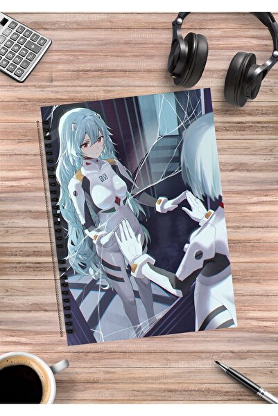 Home Neon Genesis Evangelion Spiral Notebook A5 (50 Sheets)