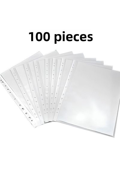 npratik 25'000 Pieces Durable and Convenient Extra Transparent Bag File - 25 Packs
