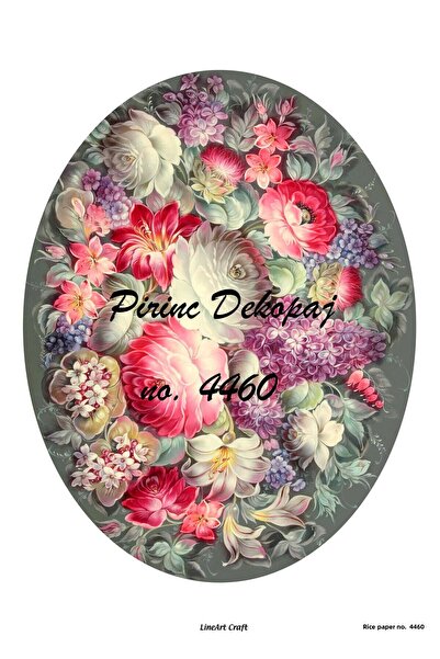 LİNEART ورق ديكوباج نحاسي Lineart 29X42 رقم: L4460