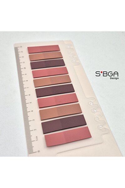 sibga tasarım Transparent Bookmark, Sticker Note Paper 200 Sheets