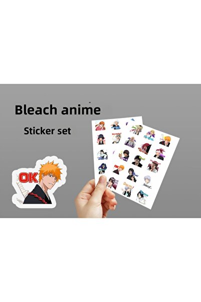 Akumastik Set de autocolante Bleach Anime - 3 cm cantitate