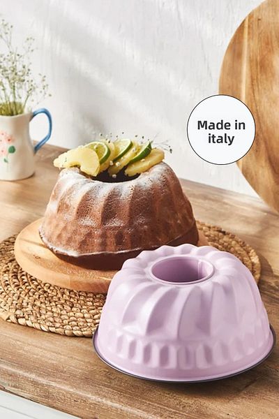 Karaca Multicake Carbon Steel Sliced Cake Mold 23 Cm Lilac