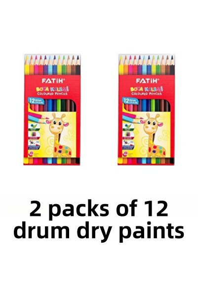 Fatih 2 قطعة من الطلاء الجاف الفاتح 12 قطعة (الحجم الكامل)