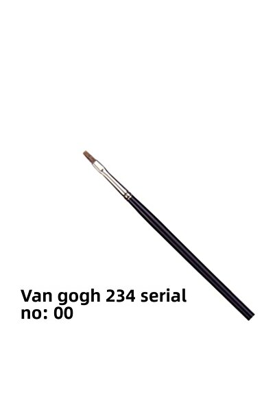 Van Gogh فرشاة ذات رأس مسطح بشعيرات Ox من سلسلة 234، رقم 2/0